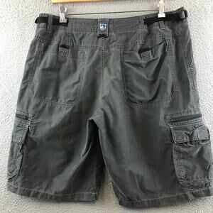 KUHL Gray Climbing And Hiking Cargo Shorts Size XL